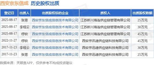 西安京東信成股權(quán)出質(zhì)，涉及金額45萬(wàn)元，聚焦技術(shù)咨詢(xún)服務(wù)